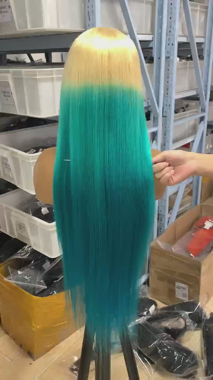 13x4 Lace front wig 180% density
